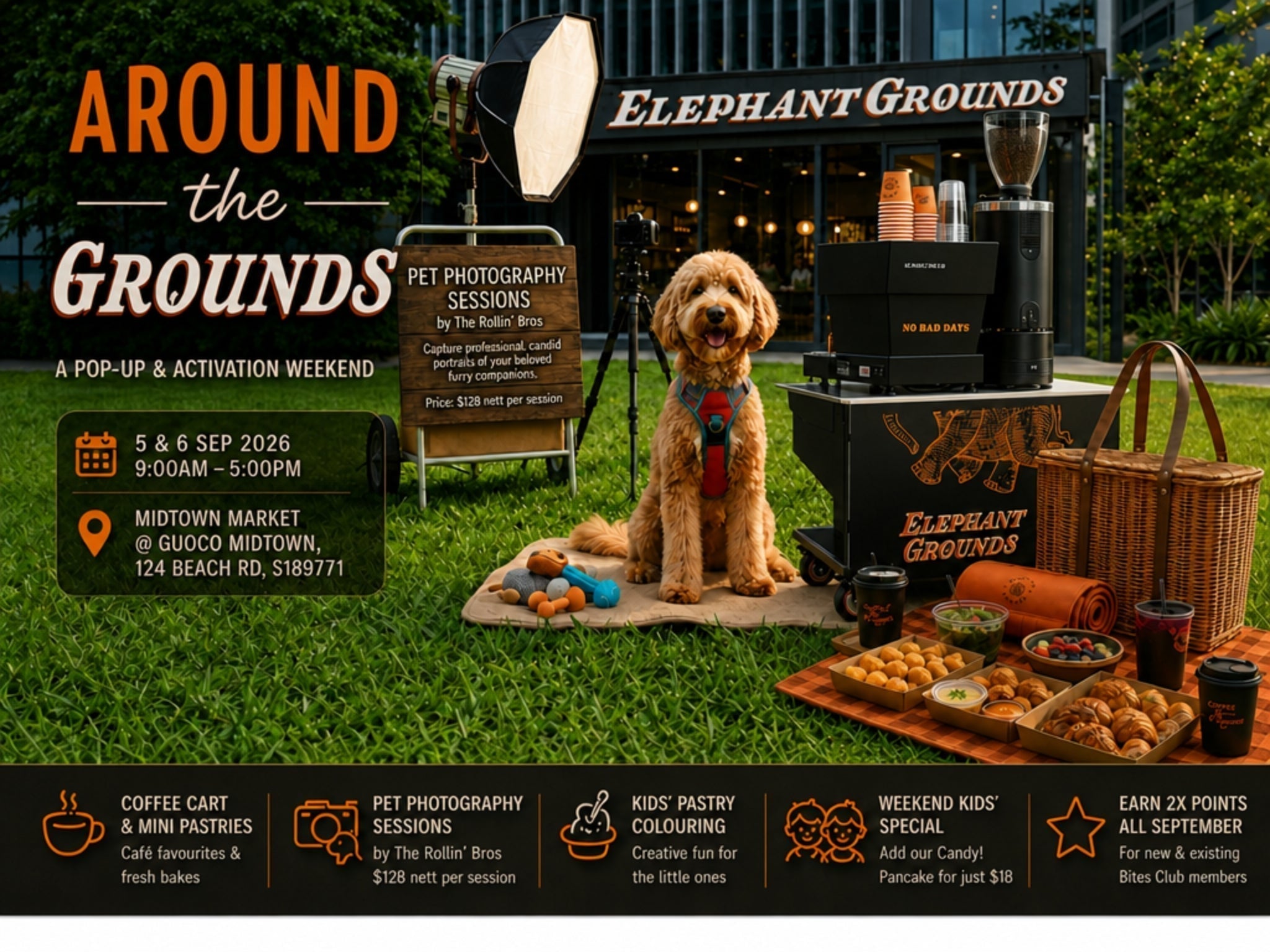 Around the Grounds: A Pop-Up & Activation Weekend