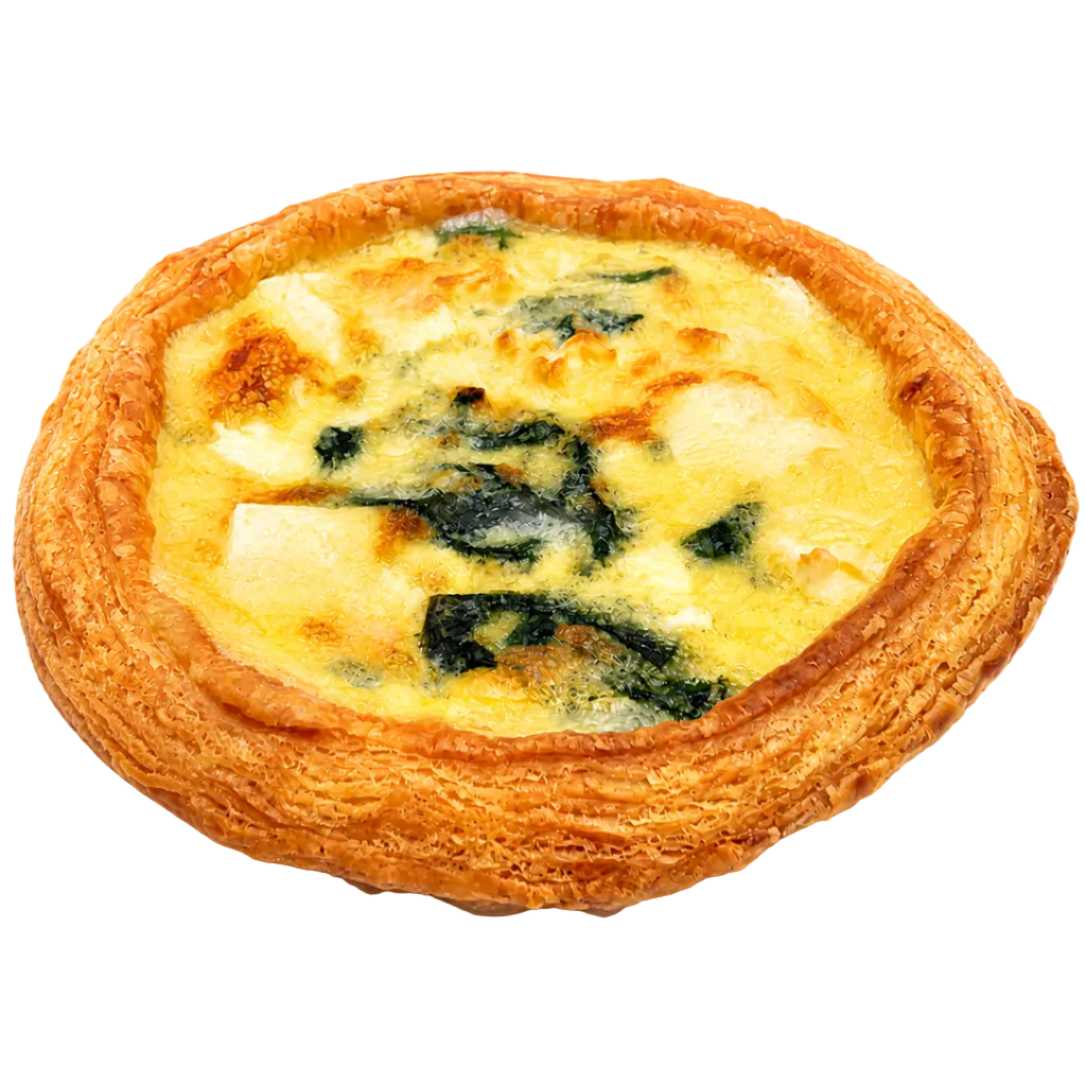 Feta & Spinach Quiche