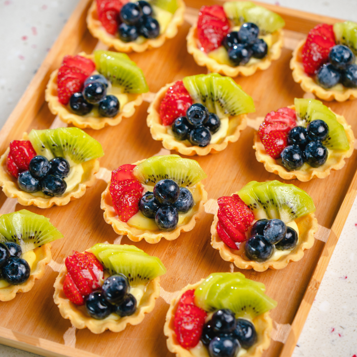 The Fresh Fruit Tartlets (set of 12)